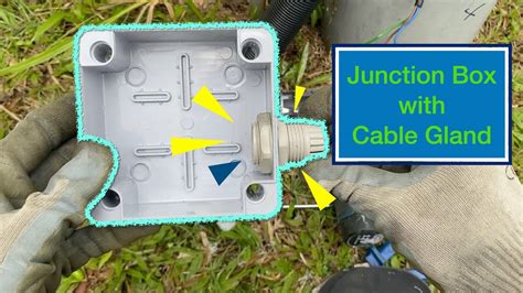 how to install conduit in junction box|6x6 junction box home depot.